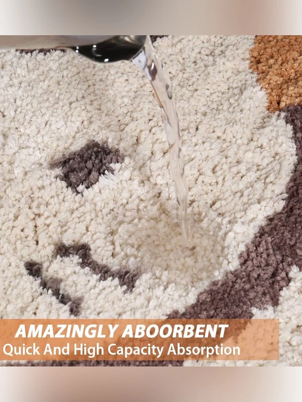 Kawaii cute nonslip novelty gift CAT RUG after shower kitten bath bathroom mat